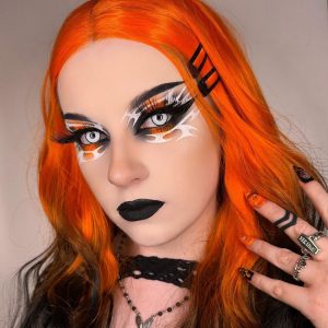 Coloredeye White Manson Prescription Cosplay Colored Contact Lenses