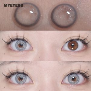 Coloredeye Unspoken Mirage Grey Prescription Colored Contact Lenses