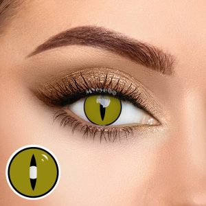 Coloredeye Maru Green Cat Eye Cosplay Colored Contact Lenses
