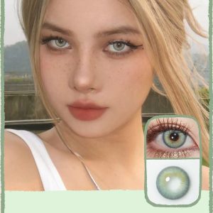 Coloredeye Wild DNA Green Colored Contact Lenses