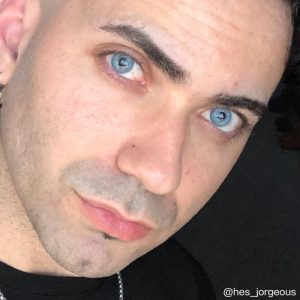 Coloredeye Unspoken Mirage Blue Prescription Colored Contact Lenses