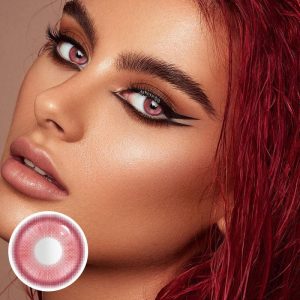 Coloredeye Magic Coral Red Prescription Colored Contact Lenses