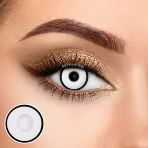 Coloredeye White Manson Prescription Cosplay Colored Contact Lenses