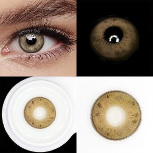 Coloredeye Wildcat Iris Brown Colored Contact Lenses