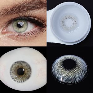 Coloredeye Ocean Cyan-Grey Prescription Colored Contact Lenses