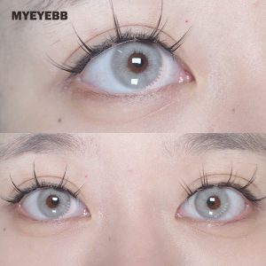 Coloredeye Rome Times Grey Prescription Colored Contact Lenses