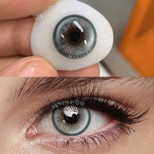 Coloredeye Viva Blue Prescription Men Colored Contact Lenses