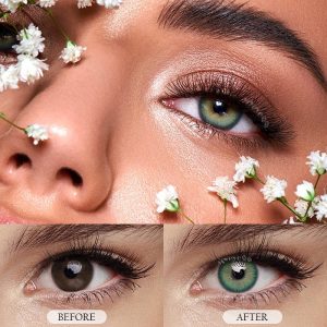 Coloredeye Aegean Sea II Green Prescription Colored Contact Lenses