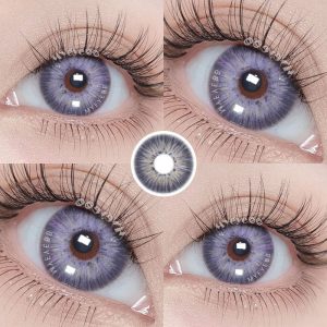 Coloredeye New York III Violet Prescription Colored Contact Lenses