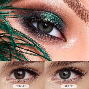 Coloredeye New York III Black Prescription Colored Contact Lenses