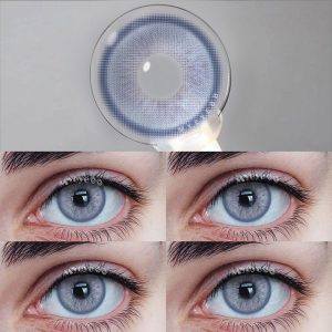 Coloredeye Genshin Moon Blue Prescription Colored Contact Lenses