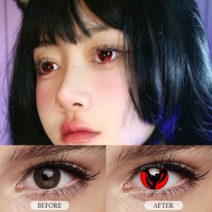 Coloredeye Mangekyo Cosplay Colored Contact Lenses
