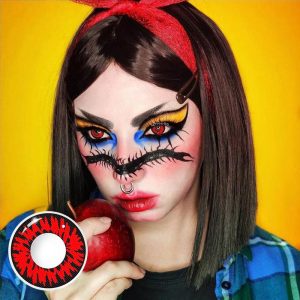 Coloredeye Enchanted Black Cosplay Colored Contact Lenses