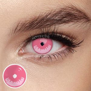 Coloredeye Blind Kamado Nezuko Prescription Cosplay Colored Contact Lenses