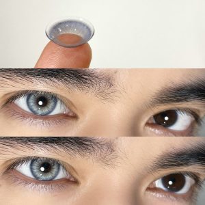 Coloredeye Icy Cosmos Violet Grey Colored Contact Lenses | 1 Month