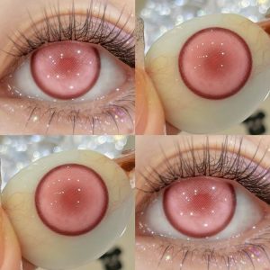 Coloredeye Kaname Madoka Pink Prescription Cosplay Colored Contact Lenses
