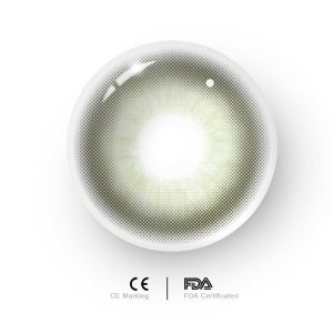 Coloredeye Unspoken Mirage Olive Green Prescription Colored Contact Lenses