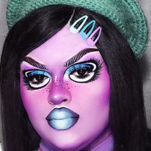 Coloredeye Black Block Prescription Cosplay Colored Contact Lenses