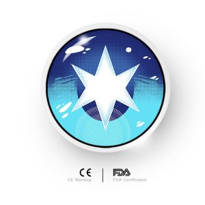 Coloredeye Blind Aqua Hoshino Blue Cosplay Colored Contact Lenses