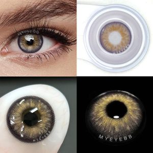 Coloredeye Sicilian Brown Prescription Colored Contact Lenses