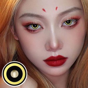 Coloredeye Nebulos Yellow Cosplay Colored Contact Lenses