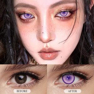 Coloredeye Kochou Shinobu Violet Prescription Cosplay Colored Contact Lenses