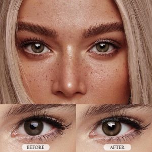 Coloredeye Misty Orange Brown Prescrition Colored Contact Lenses | 6 Months