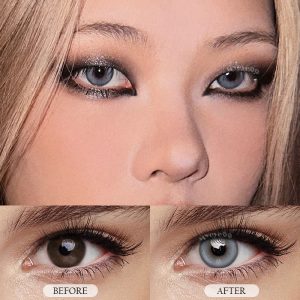 Coloredeye Bubble Grey Prescription Colored Contact Lenses