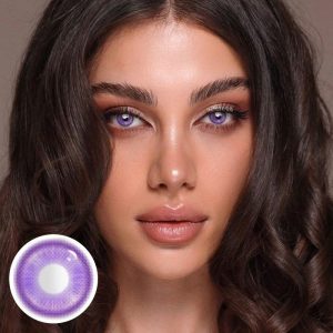 Coloredeye Magic Coral Violet Prescription Colored Contact Lenses