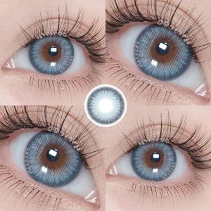 Coloredeye Y2K Boho Blue Prescription Colored Contact Lenses