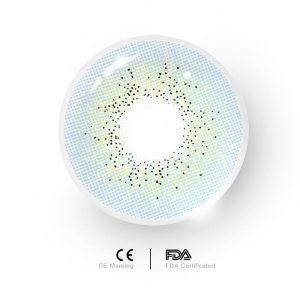 Coloredeye Ocean Blue Prescription Men Colored Contact Lenses