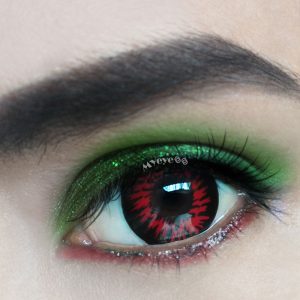 Coloredeye Enchanted Black Cosplay Colored Contact Lenses