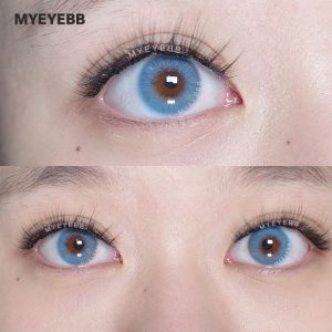 Coloredeye Queen Blue Prescription Colored Contact Lenses