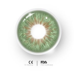 Coloredeye Crush Green Prescription Colored Contact Lenses