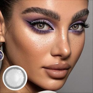 Coloredeye Nordic DNA Grey Prescription Colored Contact Lenses