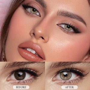 Coloredeye Van Gogh Brown Prescription Colored Contact Lenses