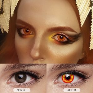 Coloredeye Wolf Eyes Cosplay Colored Contact Lenses