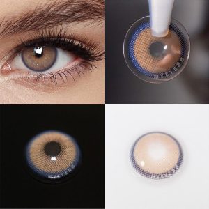 Coloredeye Neala Brown Prescription Colored Contact Lenses