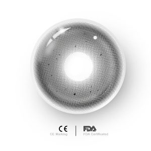 Coloredeye Dusty Grey Colored Contact Lenses | 6 Months