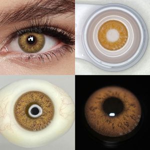 Coloredeye Russian Girl Brown Prescription Colored Contact Lenses