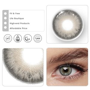 Coloredeye Nebula Grey Colored Contact Lenses