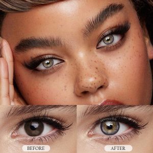 Coloredeye Sicilian Brown Prescription Colored Contact Lenses