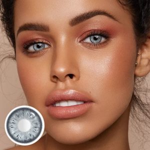 Coloredeye Cocoa Blue Prescription Colored Contact Lenses