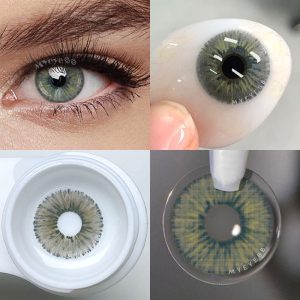 Coloredeye Van Gogh Green Prescription Men Colored Contact Lenses