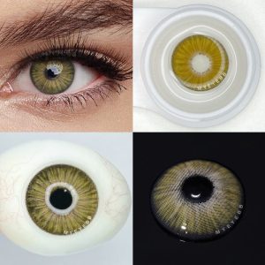 Coloredeye New York II Appeal Grey Brown Prescription Men Colored Contact Lenses