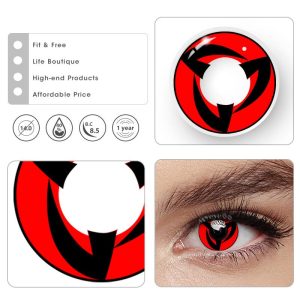 Coloredeye Mangekyo Cosplay Colored Contact Lenses