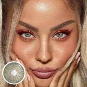 Coloredeye New York II Appeal Grey Brown Prescription Colored Contact Lenses