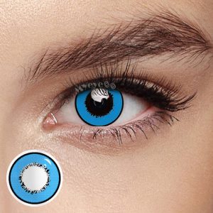 Coloredeye Elements Blue Prescription Cosplay Colored Contact Lenses