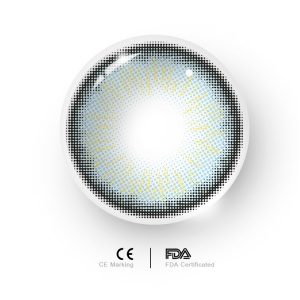 Coloredeye Nowhere S27 Blue Prescription Colored Contact Lenses