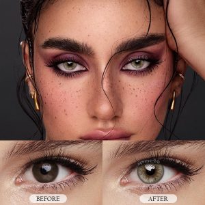 Coloredeye Abyssal Brown Prescription Colored Contact Lenses